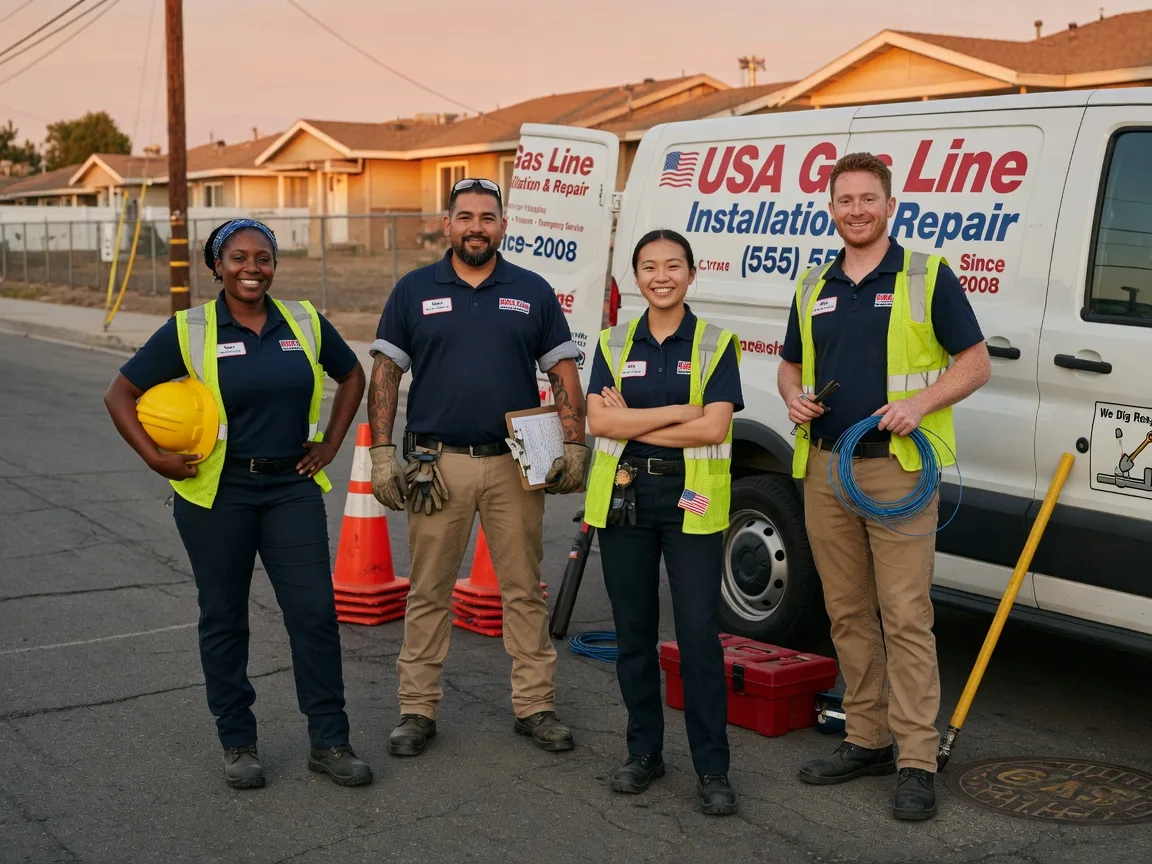 Gas Line Installation company in Campbell, TX